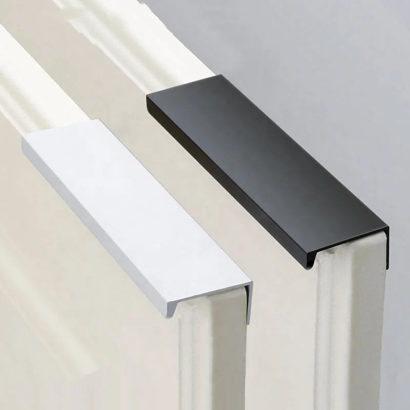 Высококачественная алюминиевая Невидимая ручка для мебели