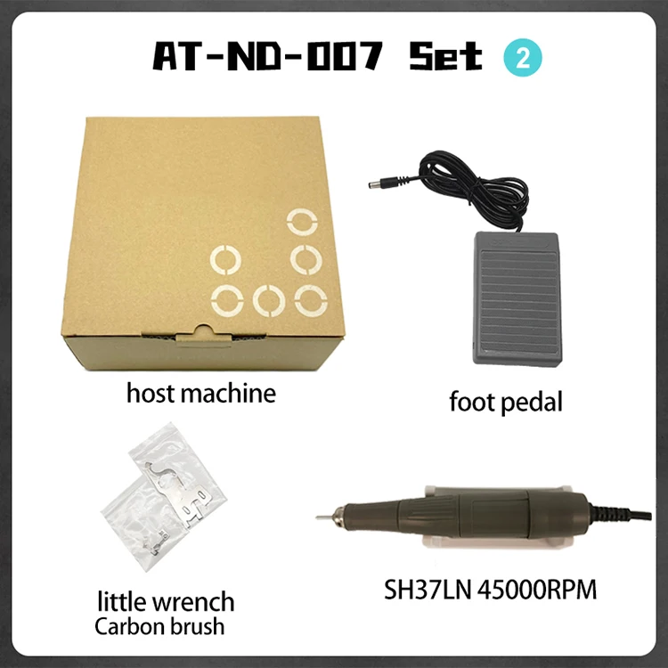 2028 80W 45000rpm SH37LN handpiece Dental laboratory cheaper than marathon saeyang frezarka marathon 3 champion white + h200