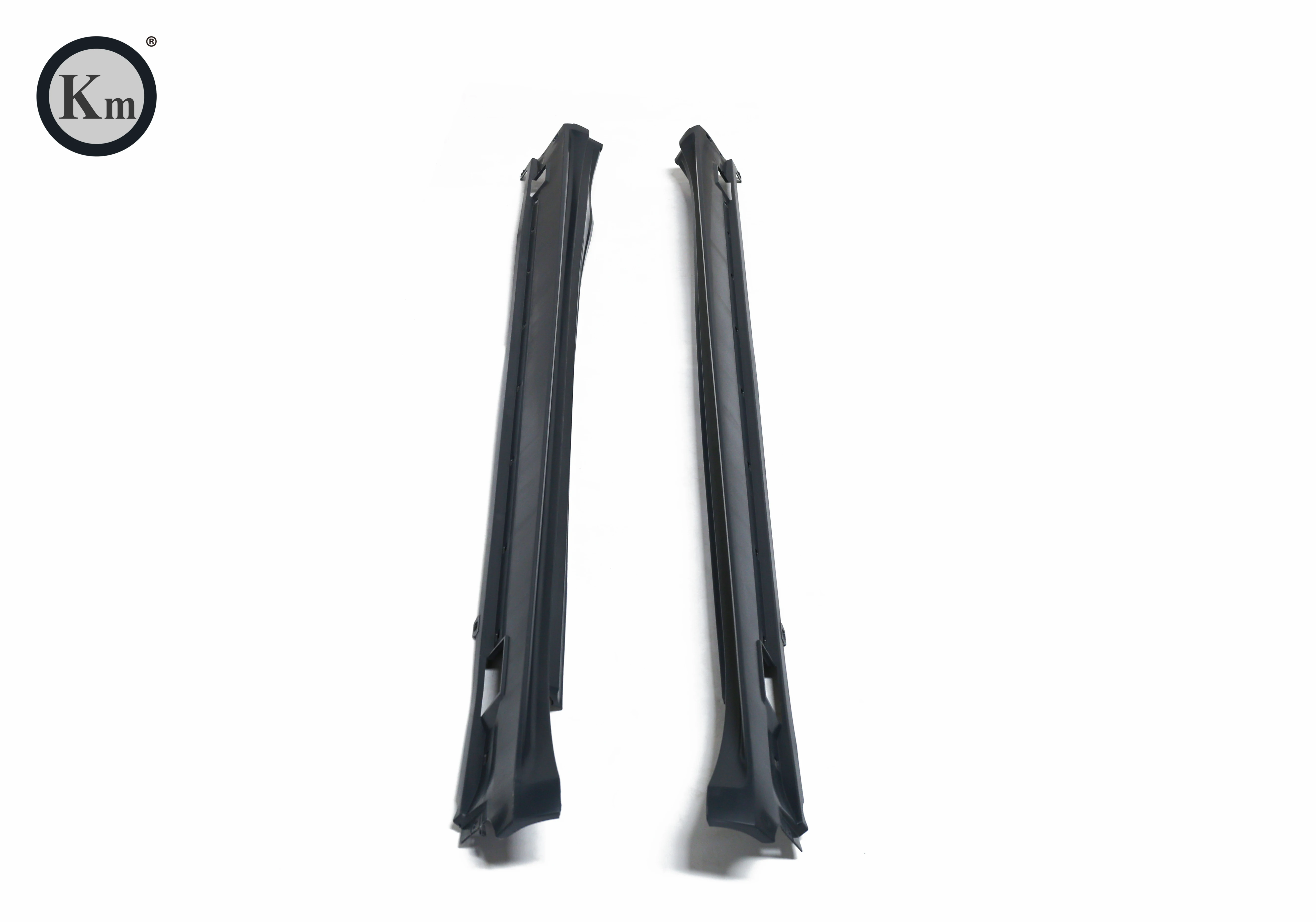 KM  for panamera 971 side skirts door skirts door moulding side lip bodykit GTS style 2017 2018 2019 long axis short axis