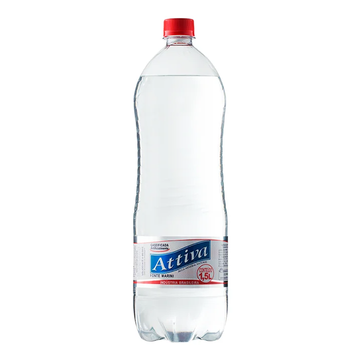 OEM Premium Grade Sparkling Water Soda Water Drinks Plastic Bottle Packed Attiva Sparkling Spring Water 1.5L From Brazil