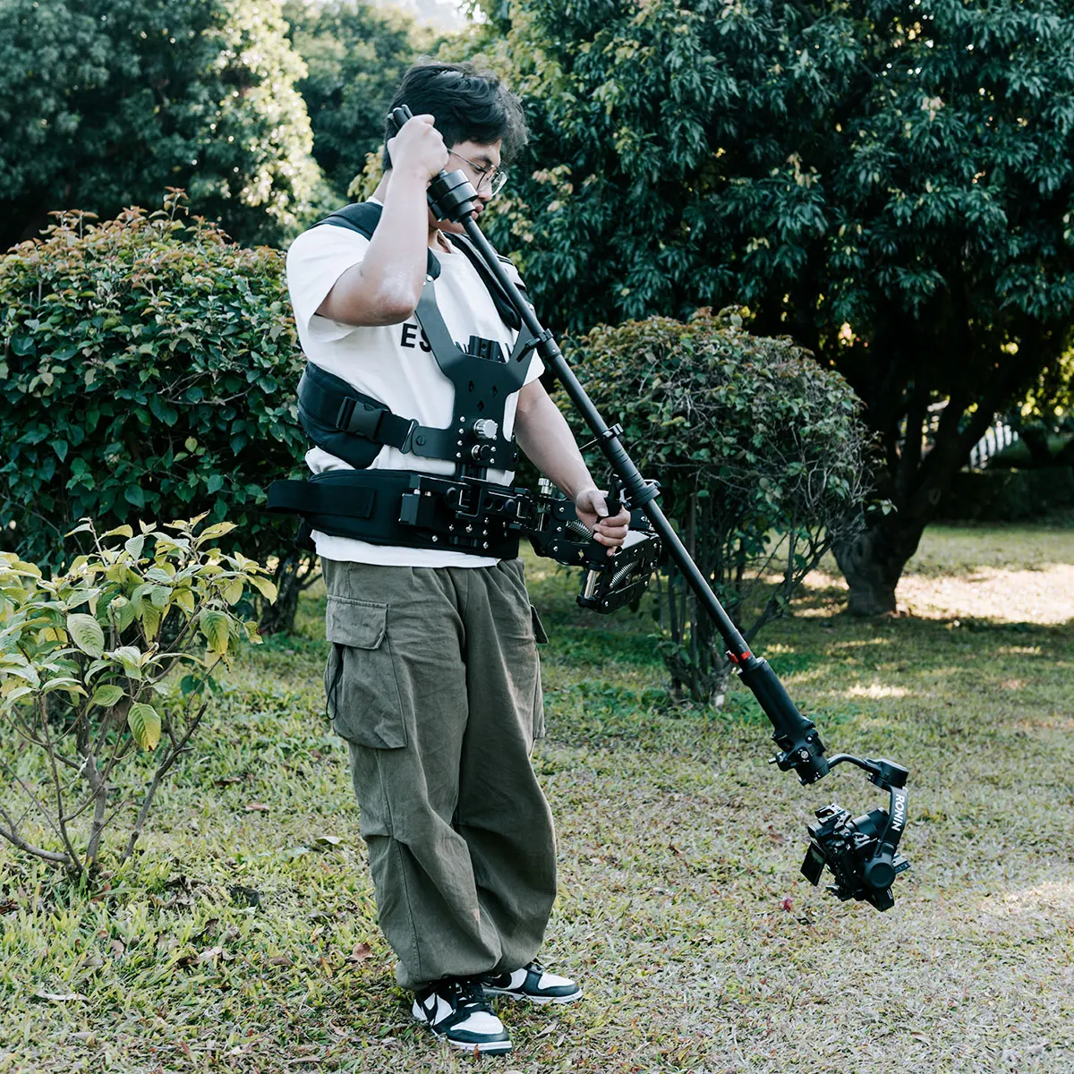 Gimbal stabilizer dedicated Steadicam system to relieve up and down shake for DJI ZHIYUN