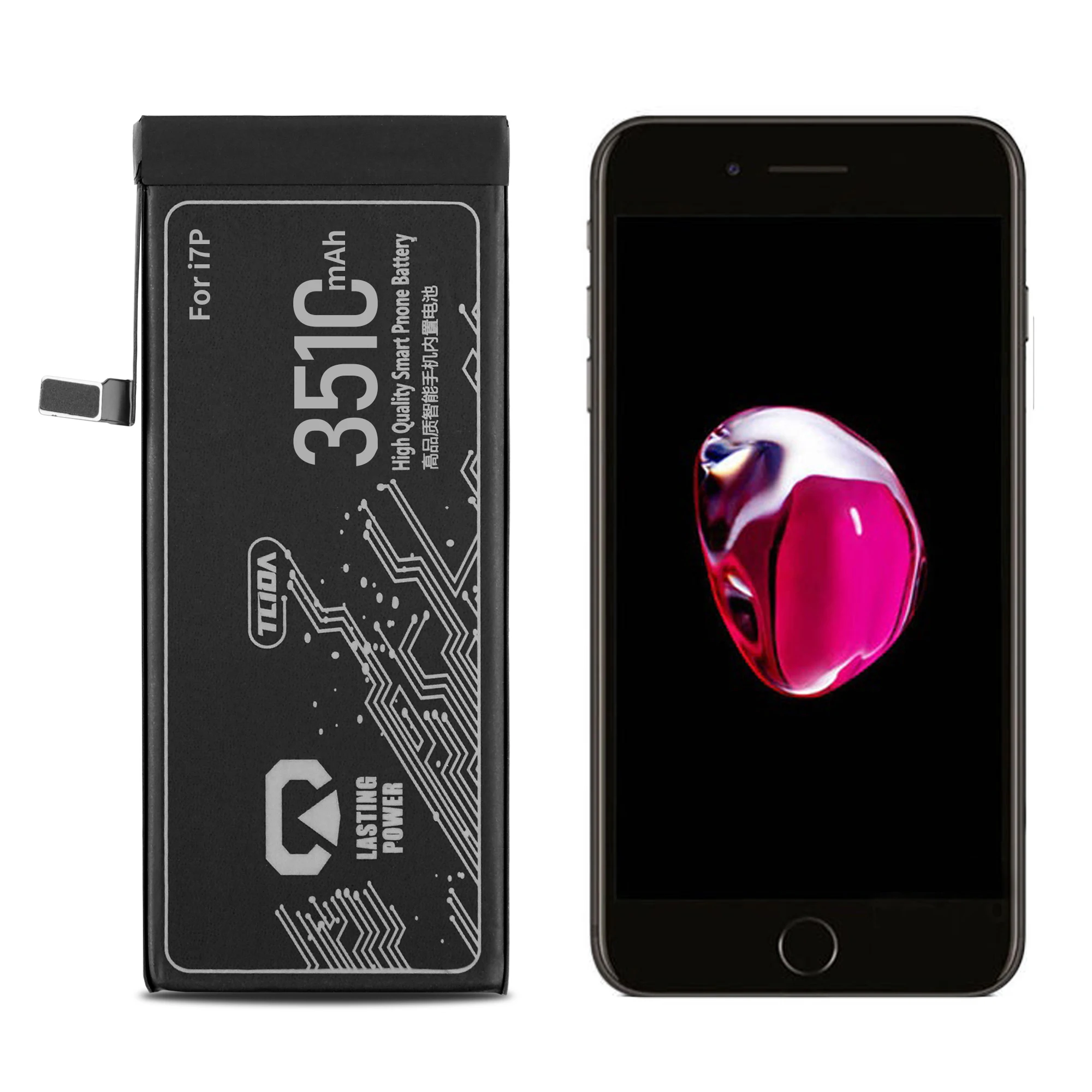 Настоящая фабрика OEM Оригинальная батарея для мобильного телефона 7 Plus Iphone P