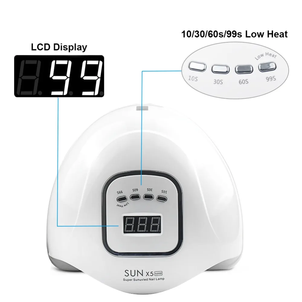  Sunx5 Max 150 Вт УФ Гель-лак для ногтей Светодиодная лампа