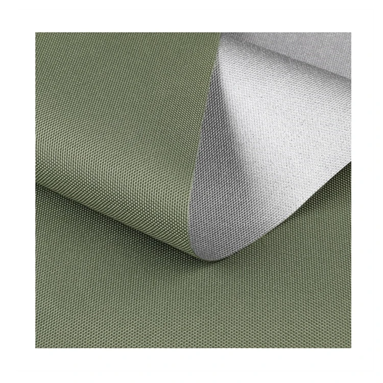 100% Polyester oxford fabric with silver pu coating flame resistant for car cover and tent