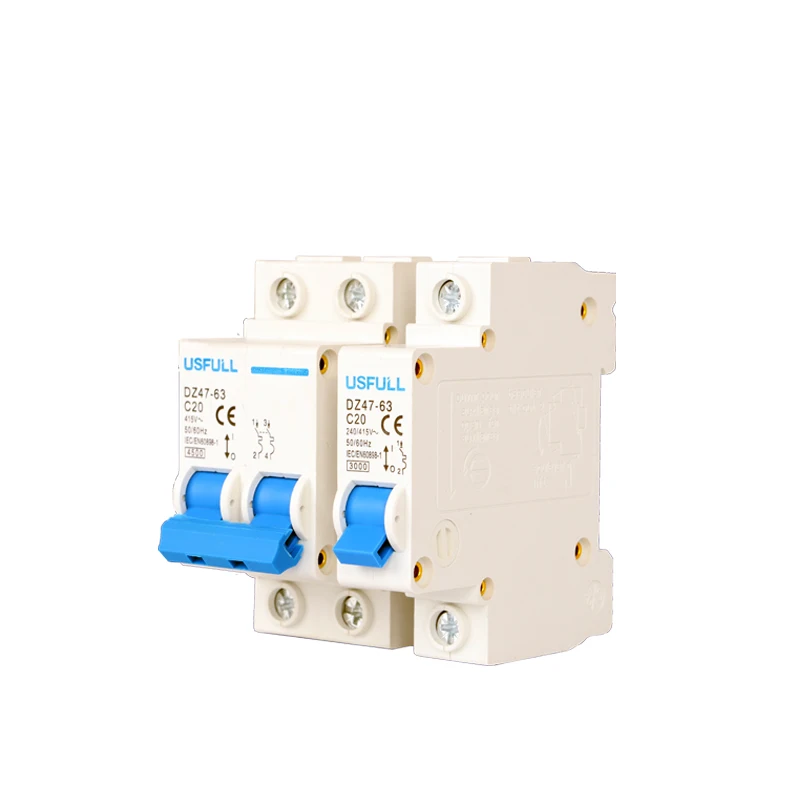 
USFULL DZ47-63 mcb with inmetro certificate C45 3KA 4.5KA 6KA 