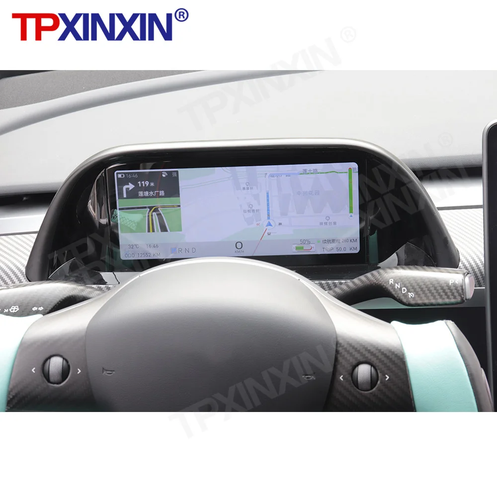 TPXINXIN для Tesla Model 3 новая модернизированная Автомобильная ЖК-панель инструмента цифровой кластер приборная панель