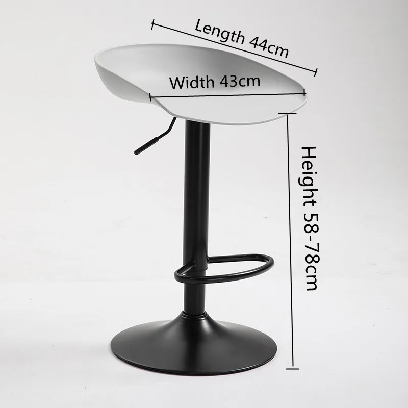 Ekar 2022 Прямая поставка высокий стул бар синий Кухня Бар стул современный