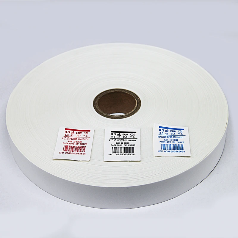 custom waterproof hot melting press Clothing Care Sport Shoe Tongue Tpu Film adhesive Label tag