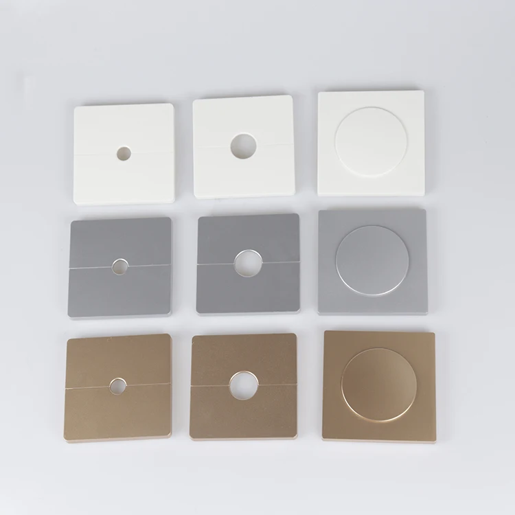 Low price plastic round computer Wall hole plugging office desk cable wall wire hole cover