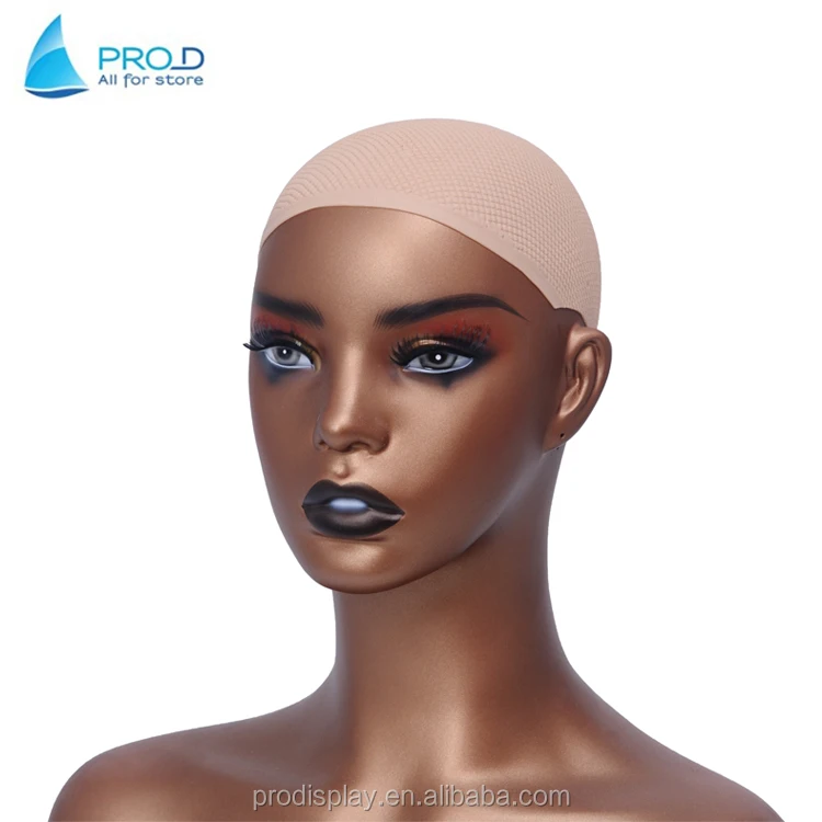 High-quality head model with non-slip cover, exquisite and colorful makeup, full body highlight, popular trends in USA.