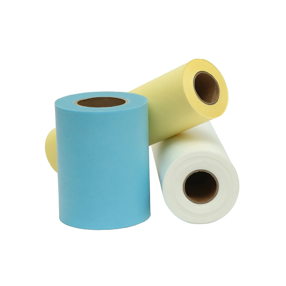 Top Quality PE Film Nonwoven Fabric PP PE Laminated Microporous Nonwoven Film Fabric