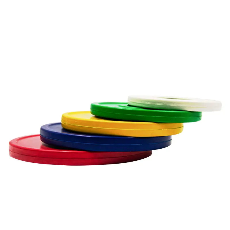 High Grade Nice Blue Color 2 KG All Rubber Counter-weight Weight Stack For Sports Competition