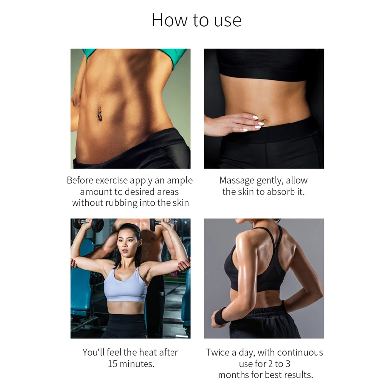 Natural Organic Quickly Anti Cellulite Body Herbal Slimming Cream Weight Loss Leg Fat Burning Cream