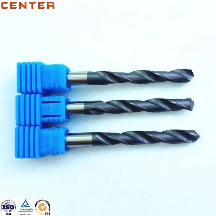 5D Solid Carbide 2 Flute Inner Coolant Twist Drill Bits
