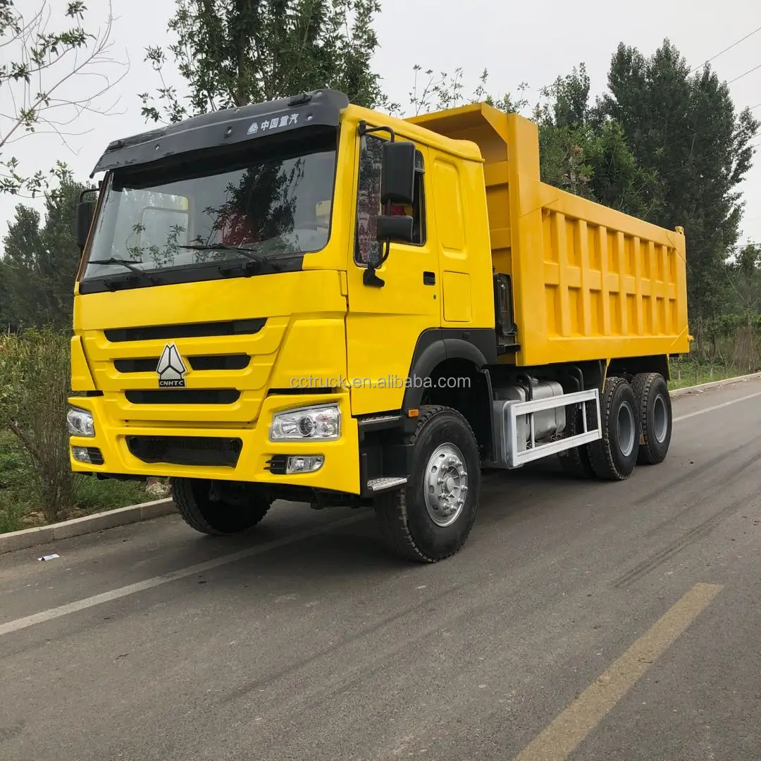 Sinotruk howo  Used  6x4 18 Cubic Meter 10 Wheel 371/375 horse power tipper truck Mining dump Truck with  left hand drive with