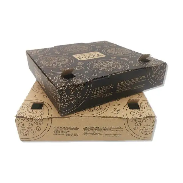 Cardboard paper pizza box hight quality cardboard packing pizza boxes cardboard paper pizza box