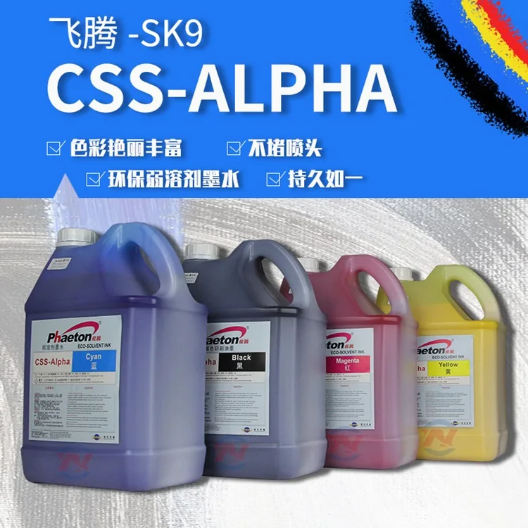 Оригинальные растворимые чернила Phaeton CSS-Alpha CSS Alpha Eco