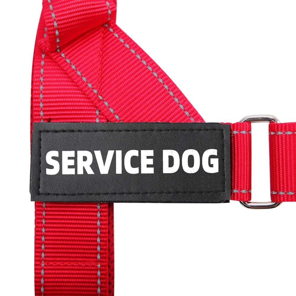 Soft Breathable Mesh Padded Dog Harness No Pull Dog Harness Front Clip Reflective Nylon Heavy Duty With Customized Patches