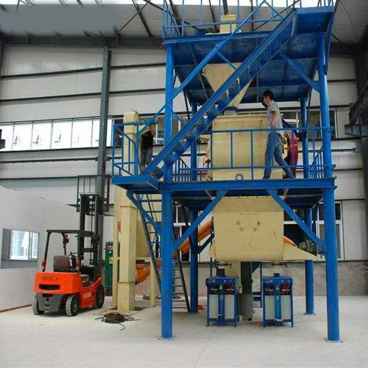 
TZS15 High efficiency automatic dry mix mortar manufacturing plant sales by China 