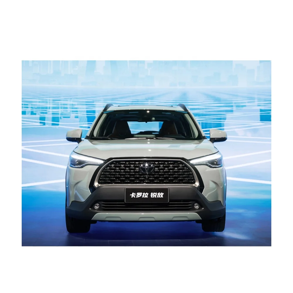 Stock 2023 Corolla Cross Fuel Vehicle Adaptive High And Low Beams Multi-function Steering Wheel Used Cars SUV for Toyota