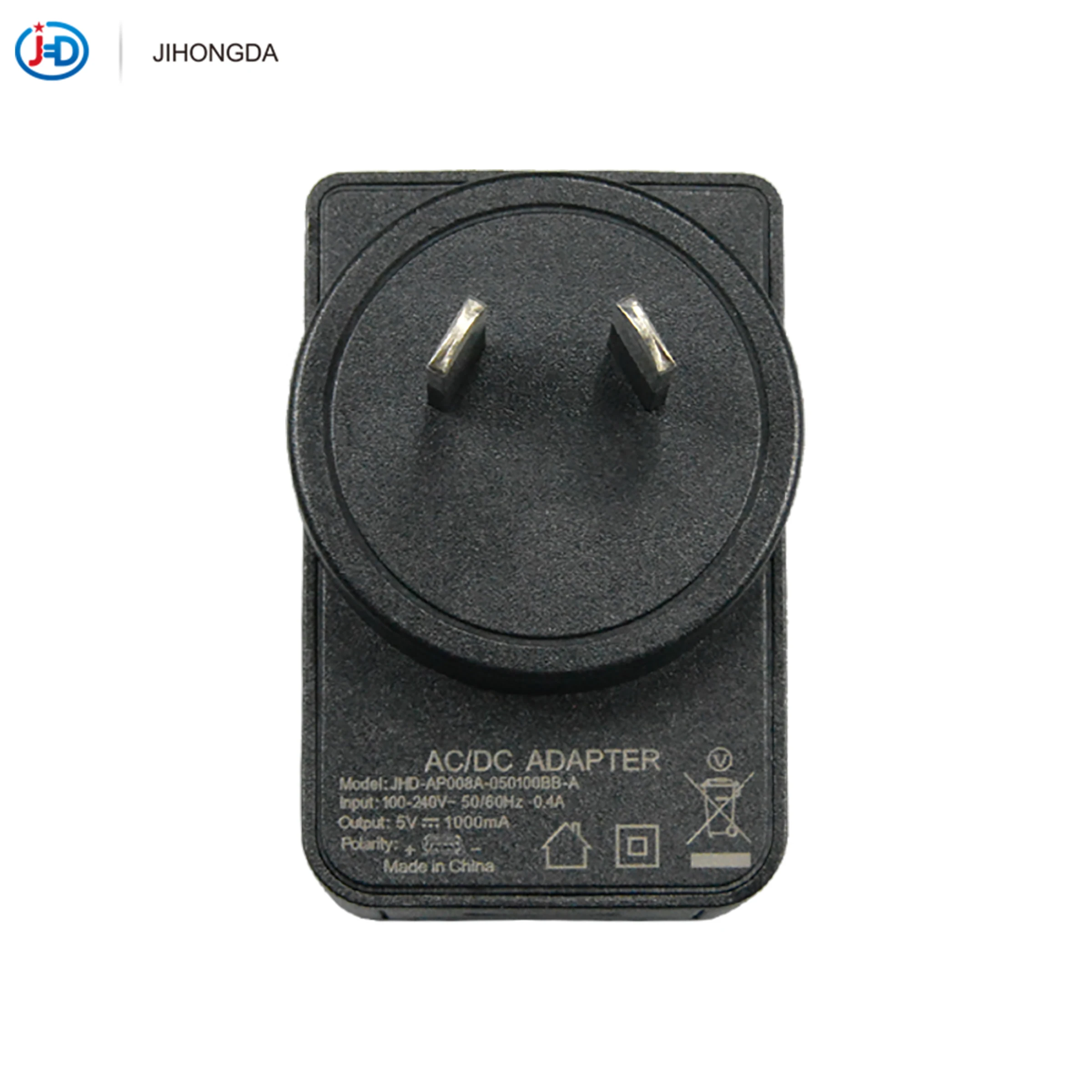 Низкая цена 15 Вт австралийская вилка 5 в 2 а черный адаптер питания США jp kr ar au стандартное зарядное устройство для mp3/mp4/камеры/мини-вентилятора/телефона