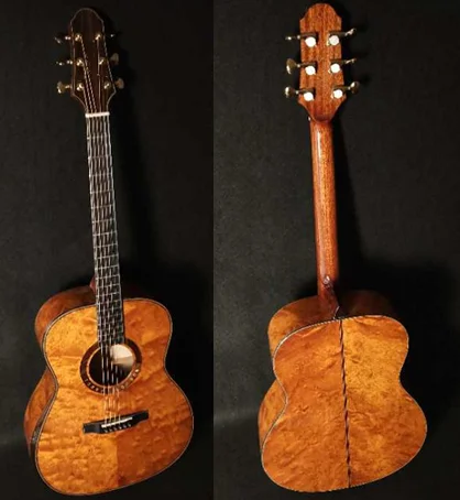 JD-810 Geake Custom Brand high end all solid  acoustic guitar