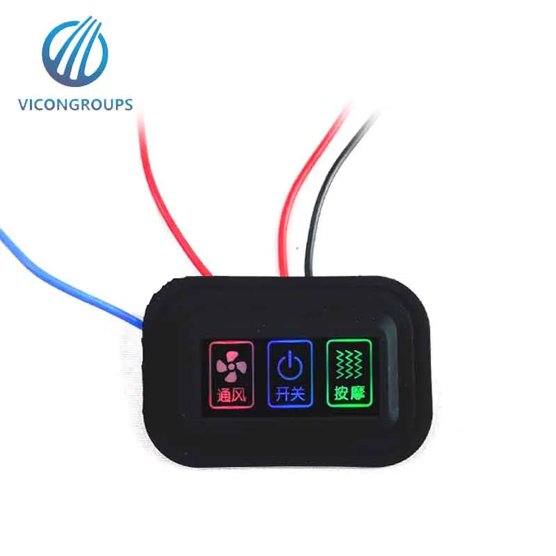 3 Level Switch Regulation Waterproof Silicone Sewing Three-zone Controller