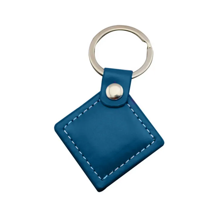 125 кГц 13,56 МГц UHF водонепроницаемый перезаписываемый бесконтактный NFC RFID кожаный брелок для контроля доступа