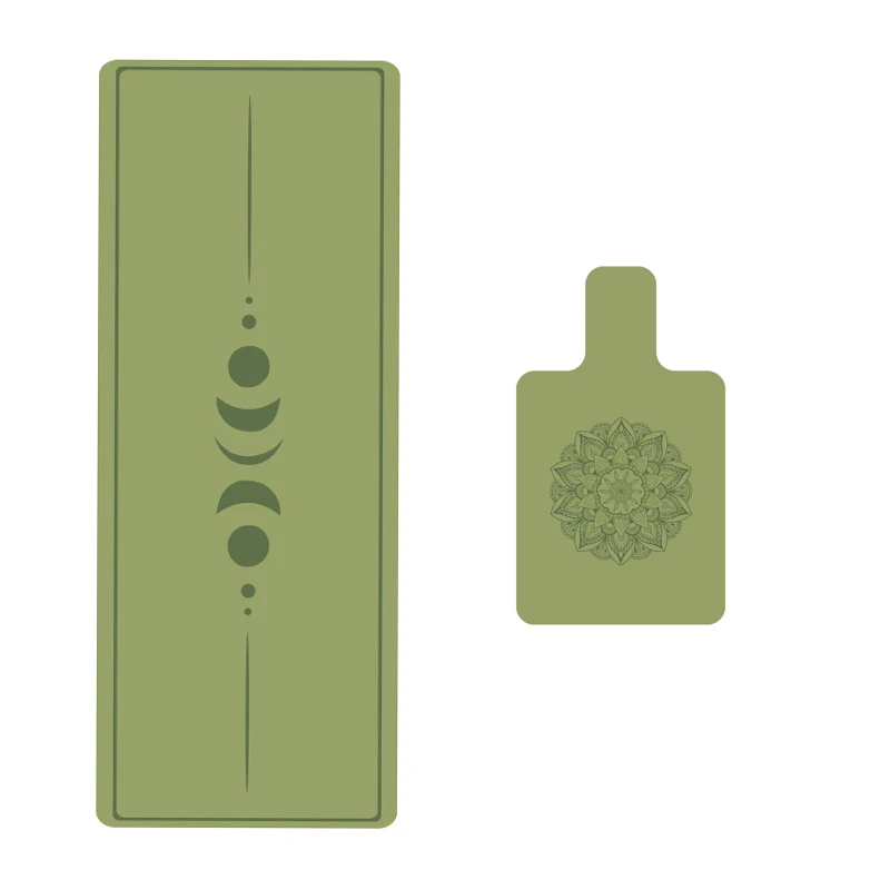 Custom Designs Embossed Logo Polyurethane Exercise Yoga Mat Ultra-grippy Eco Black PU Yoga Mats Manufacturer