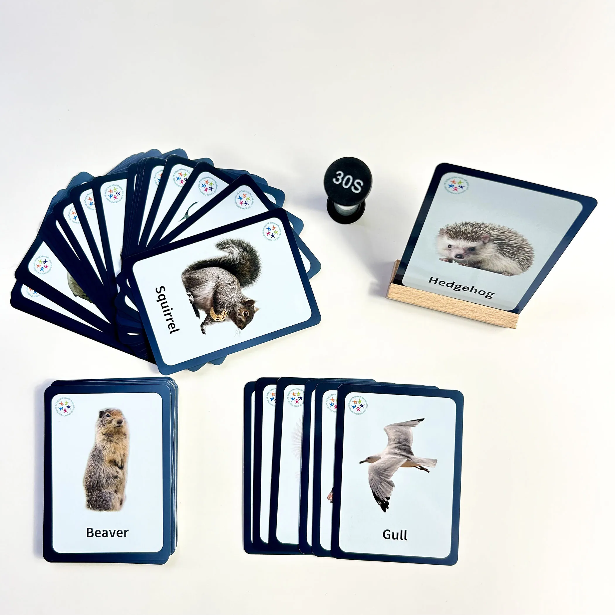 Educational Talking Flash Cards for Kids Cognitive Cards Children Learning Sight Game Toy Flashcards Animals Words Playing Cards