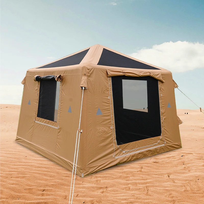 Luxury Inflatable Tent Air Tent Durable Oxford Fabric Outdoors Camping Hiking Inflatable Tent