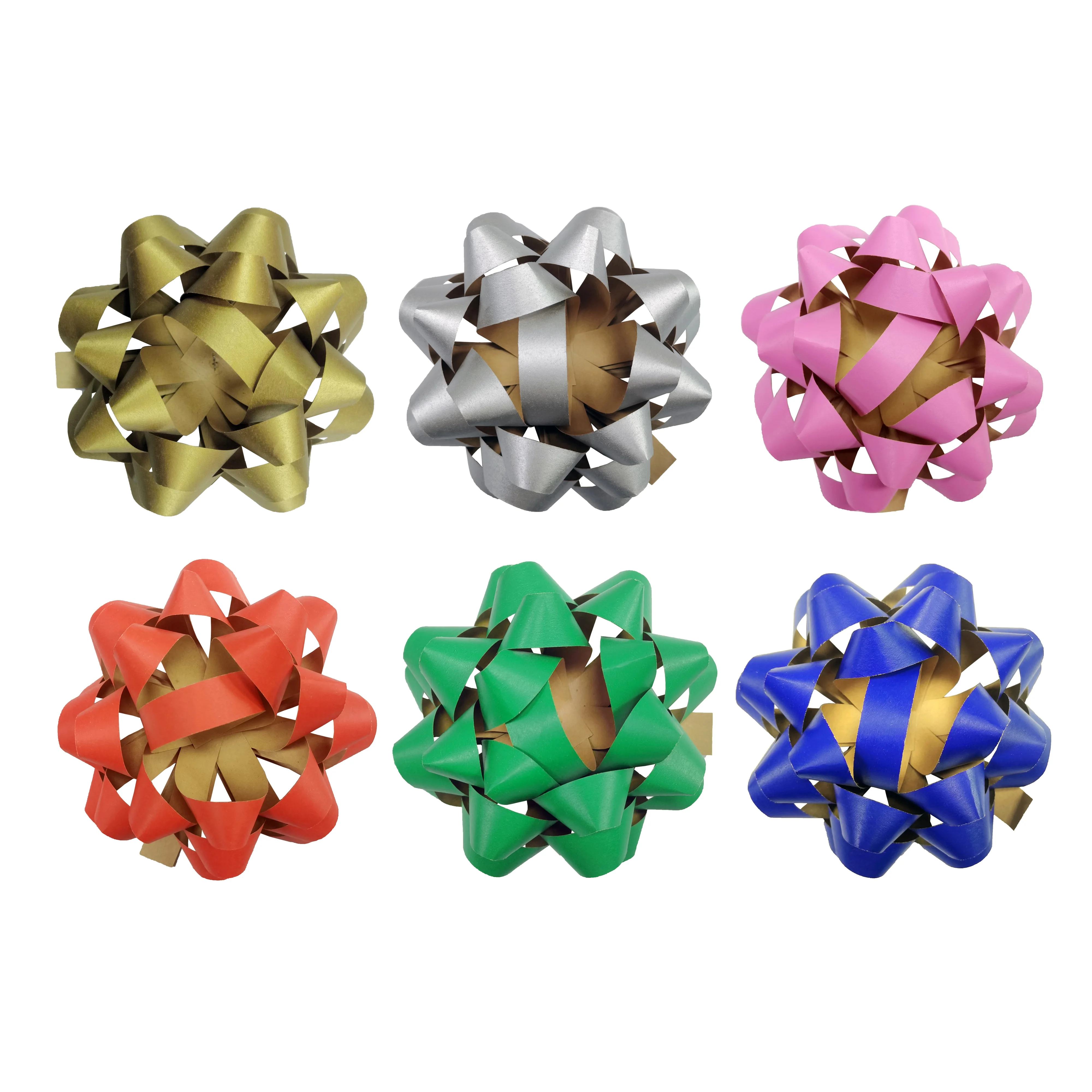 Happy Birthday Ribbon Set Party Decorations Flower Wrapping Craft Paper Ribbon Pom Pom Gift Star Bow