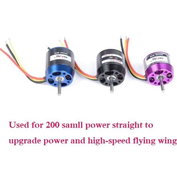 DC dual shaft brushless dc motor For RC Aircraft