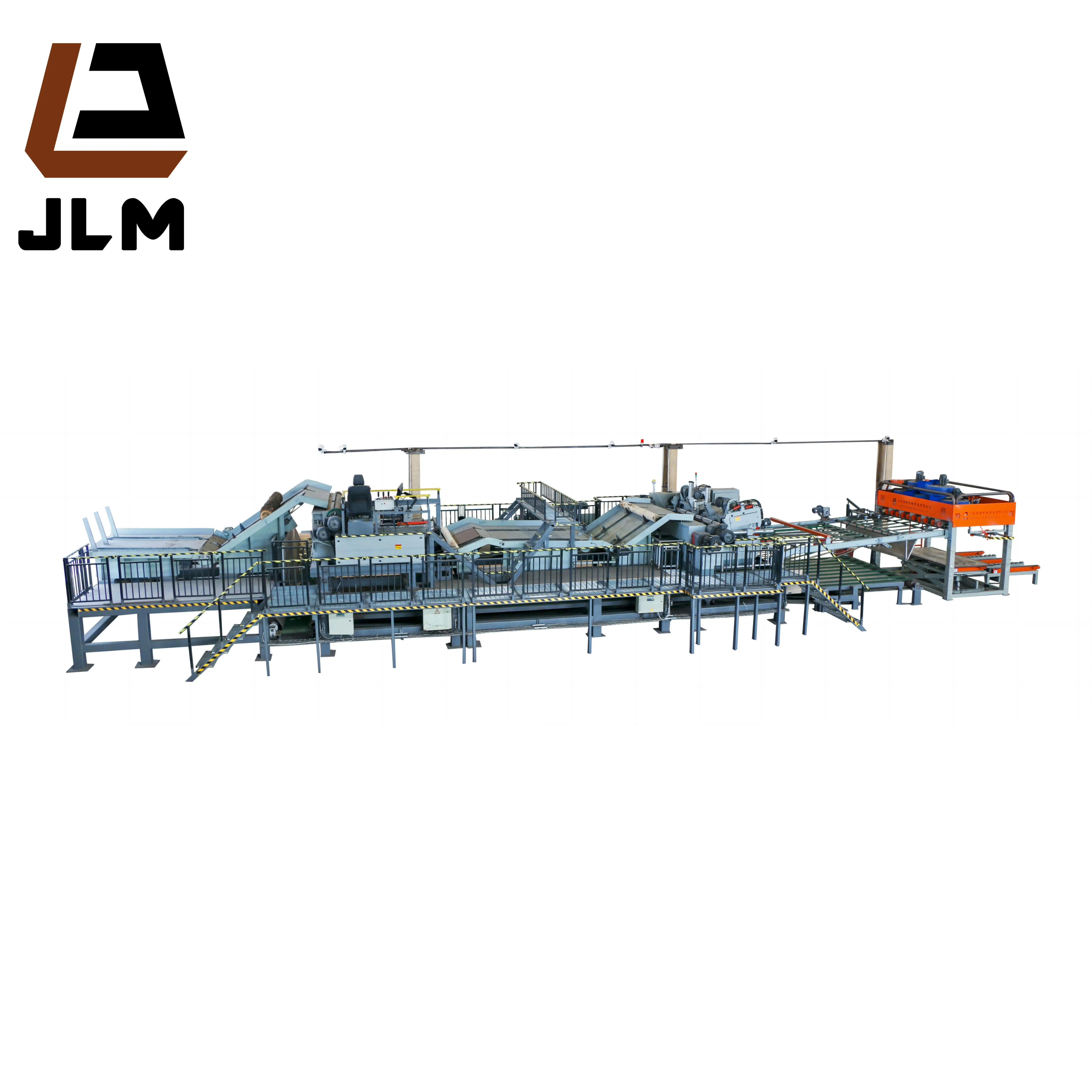 Jinlun 2023 plywood production line Automatic 8ft 2600mm Log Wood Veneer Peeling line