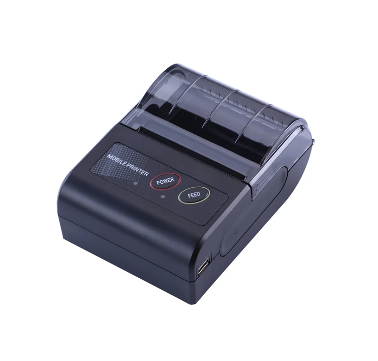 Handheld portable mini printer 58mm receipt thermal printer for store supermarket print ticket use