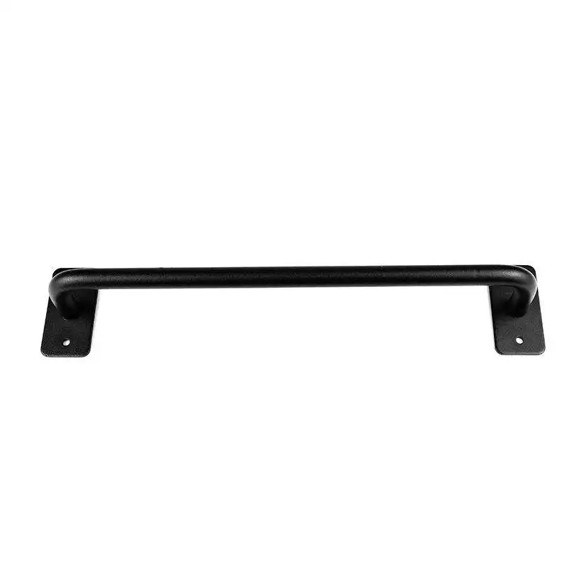 Wholesale Fashion Modern House Bedroom Quality Solid Q235 Carbon Steel Barn Door Handle Bar