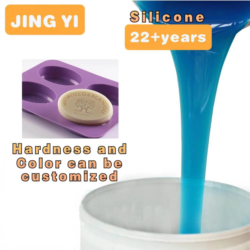New RTV 2 silicone rubber for Handmade soap mold Manufacture and supply of silicone for over 23 years lsr liquid silicone rubber