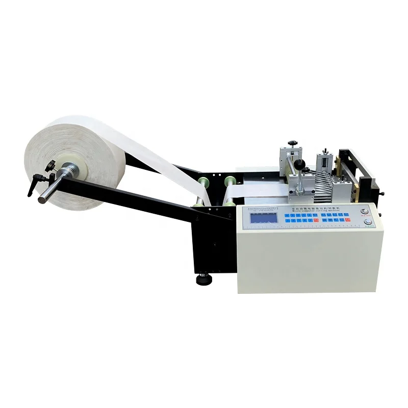 Small automatic film cutting machine, release paper cutter, flannel tape and metal sheet cutting machine Non-woven cloth cutting