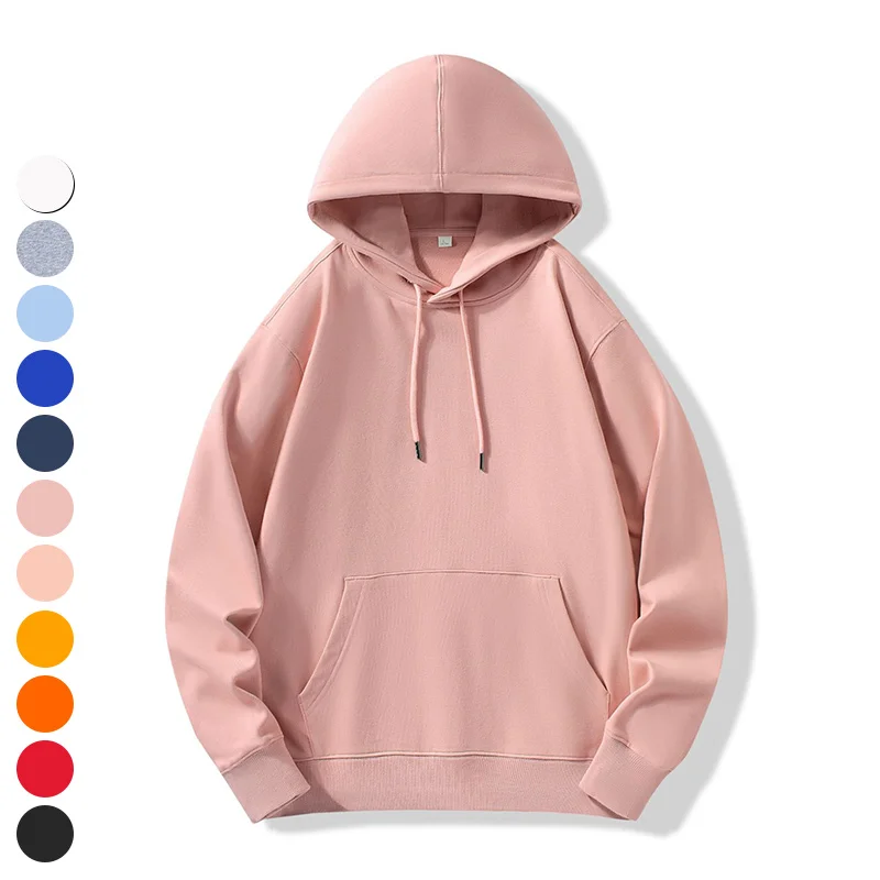 300G Sweatshirt Loose Couple Casual Plus Size Top High Quality Heavyweight Hoodie Custom Logo Hoodies Pullover Sweatshirt Unisex