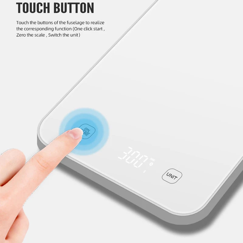 Hot Selling LCD Display 15kg Household Balance Digital Calorie Food Weight Scale With Nutritional Calculator