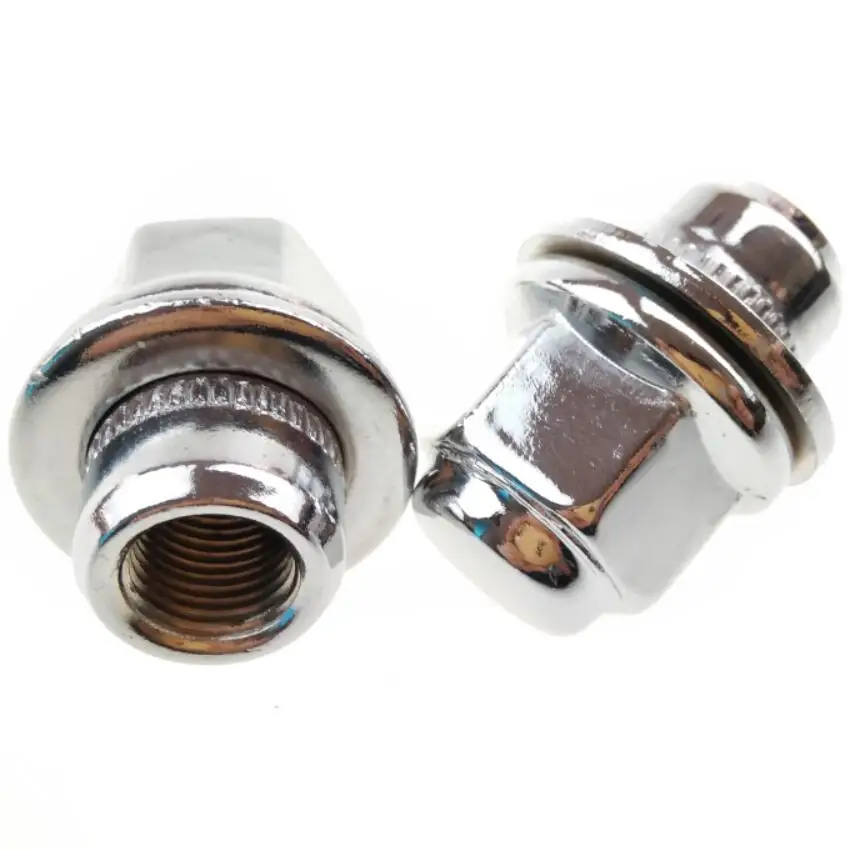 
M14x1.25 Lug Nuts for Auto Chrome Medium Steel Fastener Wheel 
