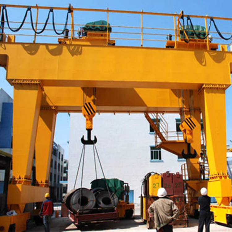 Gantry Loading And Unloading Machine Crane Lifting Equipment With Electric Trolley Crane Gantry Crane With Hoist Trolley