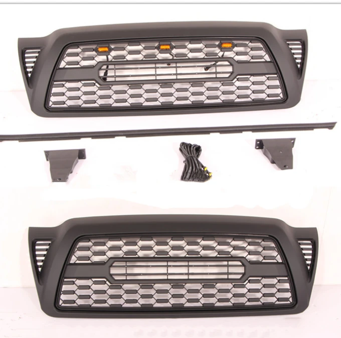 
 Лидер продаж, автозапчасти для пикапа, передняя решетка из АБС-пластика, передняя решетка для автомобиля для tacoma 2005-2011  