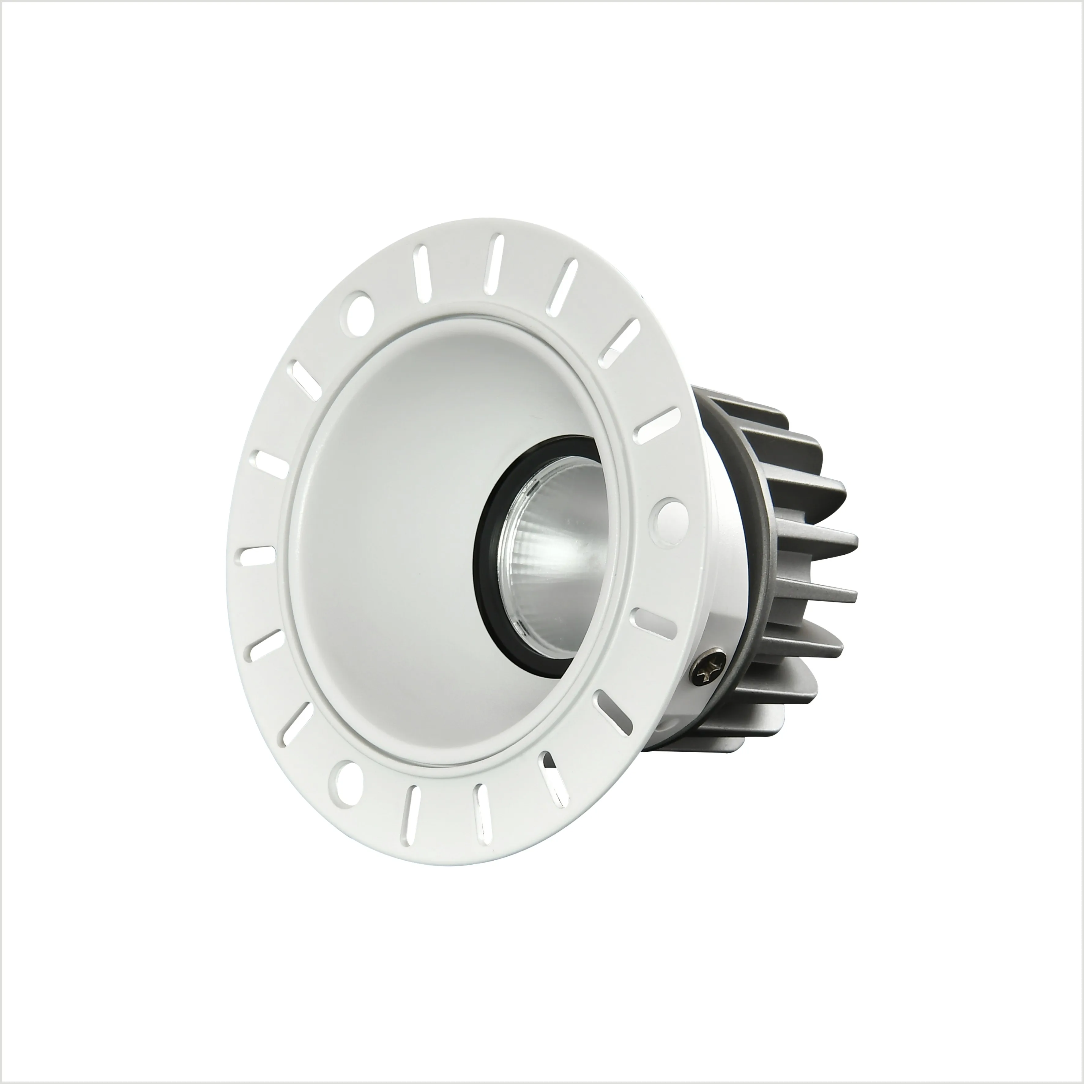 2021new listing home housing cob led ceiling spotlight round frameless spot lamp