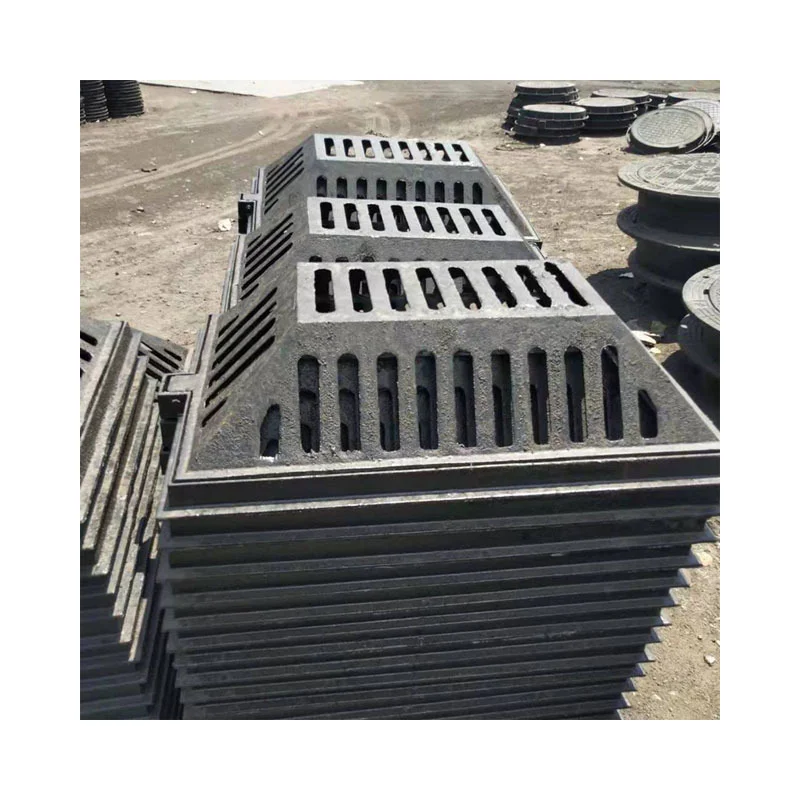 En124 Epoxy Coating Ductile Iron Casting Iron Recessed Round Square Manhole Cover Gully Grating Composite Resin Sewer Covers