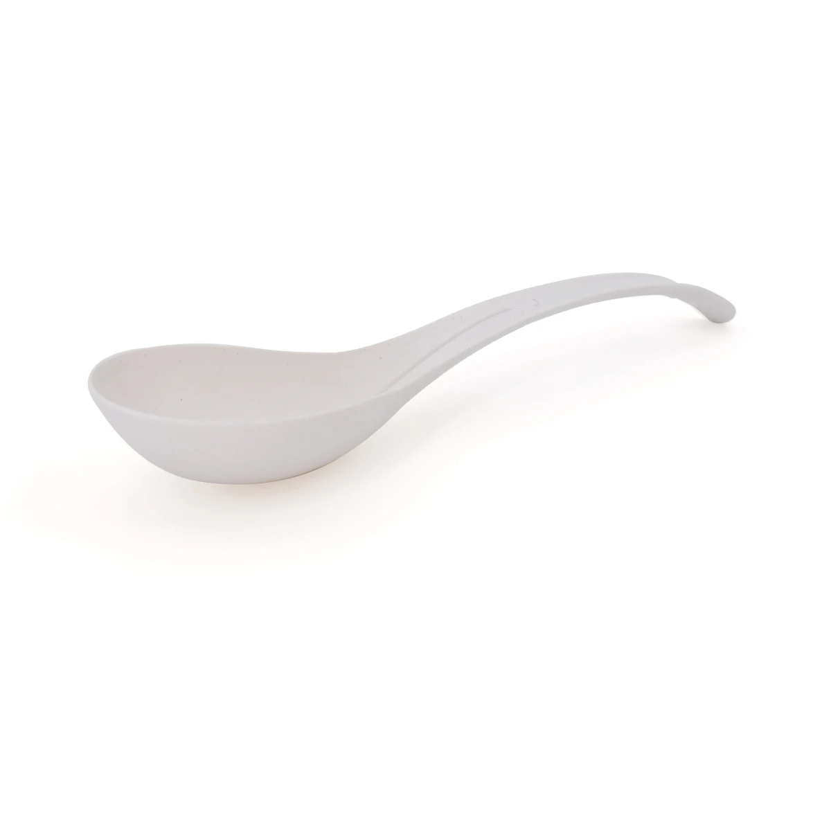 Factory direct sales hot sale disposable biodegradable white rice husk spoon home kitchen restaurant hotel