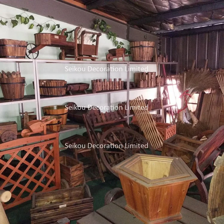 
Outdoor Wooden Log adirondack Rocking Chair 