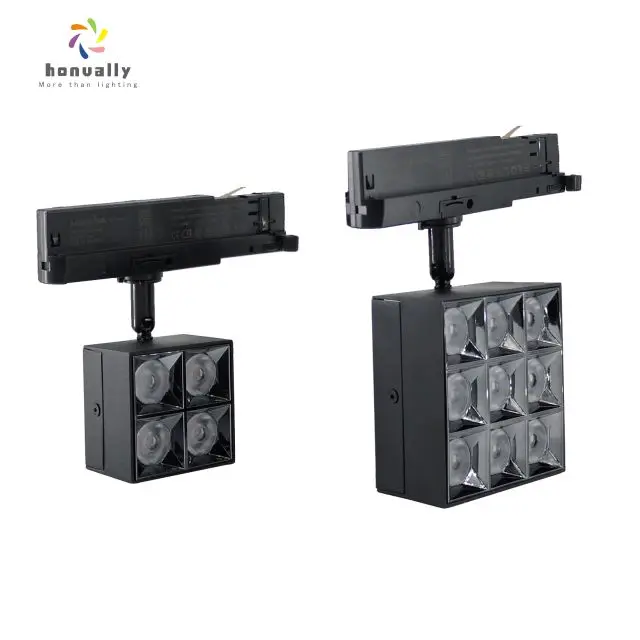 Triac or 0-10V dimmable for Museum Shop Exhibition LED track rail spotlight