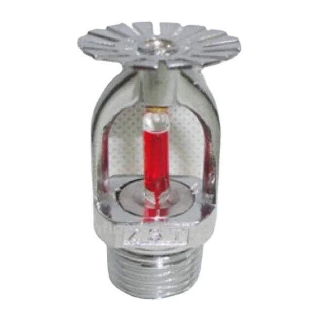 Asenware Fire Fighting Sprinkler, Upright fire sprinkler brass or zinc alloy 5mm chrome finished fighting sprinkler