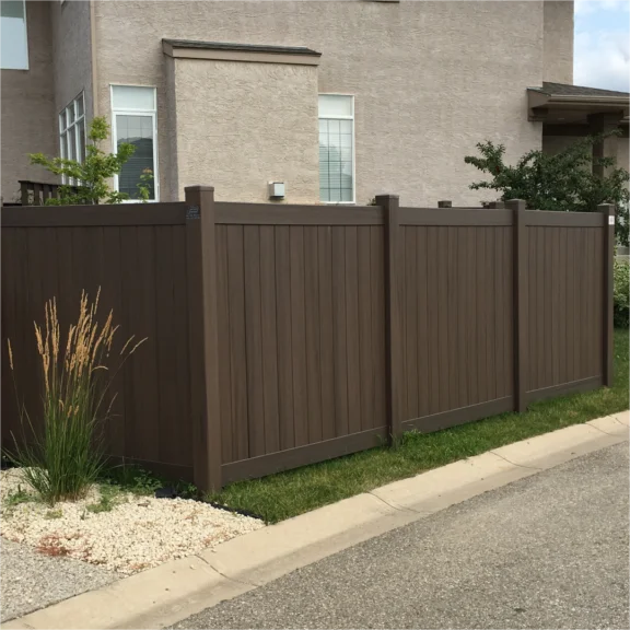 Fences For Houses,Achieve a Cohesive Flow Between Indoor and Outdoor Spaces with Durable, Stylish WPC Garden Fences